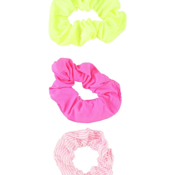 American Eagle Womens 3-Pack Hair Scrunchie, Pink
