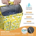 thumbnail image 2 of Travel Cooler Bag - Lemon Camping Beer Cooler Backpack with Bottle Opener- Waterproof Insulated Picnic Backpacks - Cooler Bag for Beach, 2 of 6