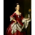 thumbnail image 2 of John Singleton Copley 12x14 Gold Ornate Wood Frame and Double Matted Museum Art Print Titled - Mrs. George Watson, 2 of 4