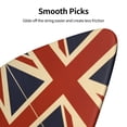 thumbnail image 7 of 6 Pack Guitar Picks Plectrums Retro British Flag Guitar Pick Guitar Picks for Women Men Beginner Guitar Palyers, 7 of 7