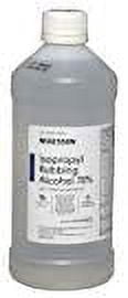 McKesson Medi-Pak Isopropyl Rubbing Alcohol, 16 oz., 12 Count