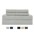 thumbnail image 2 of JML Full Sheet Set Grey,Microfiber Bedding Sheet & Pillowcases,Fade Resistant,4 Piece, 2 of 5