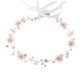 thumbnail image 3 of YSNOOWE Multicolor Flower Headdress Hair Band with Rhinestone for Elegant Party Wear, 3 of 7