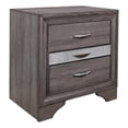 thumbnail image 1 of Global Furniture USA Seville Gray Nightstand, 1 of 2