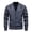 Gray, variant on Men's Sweater V Neck Argyle Cardigan Sweater Button Front with Pockets Soft Acrylic Knit Fall Winter