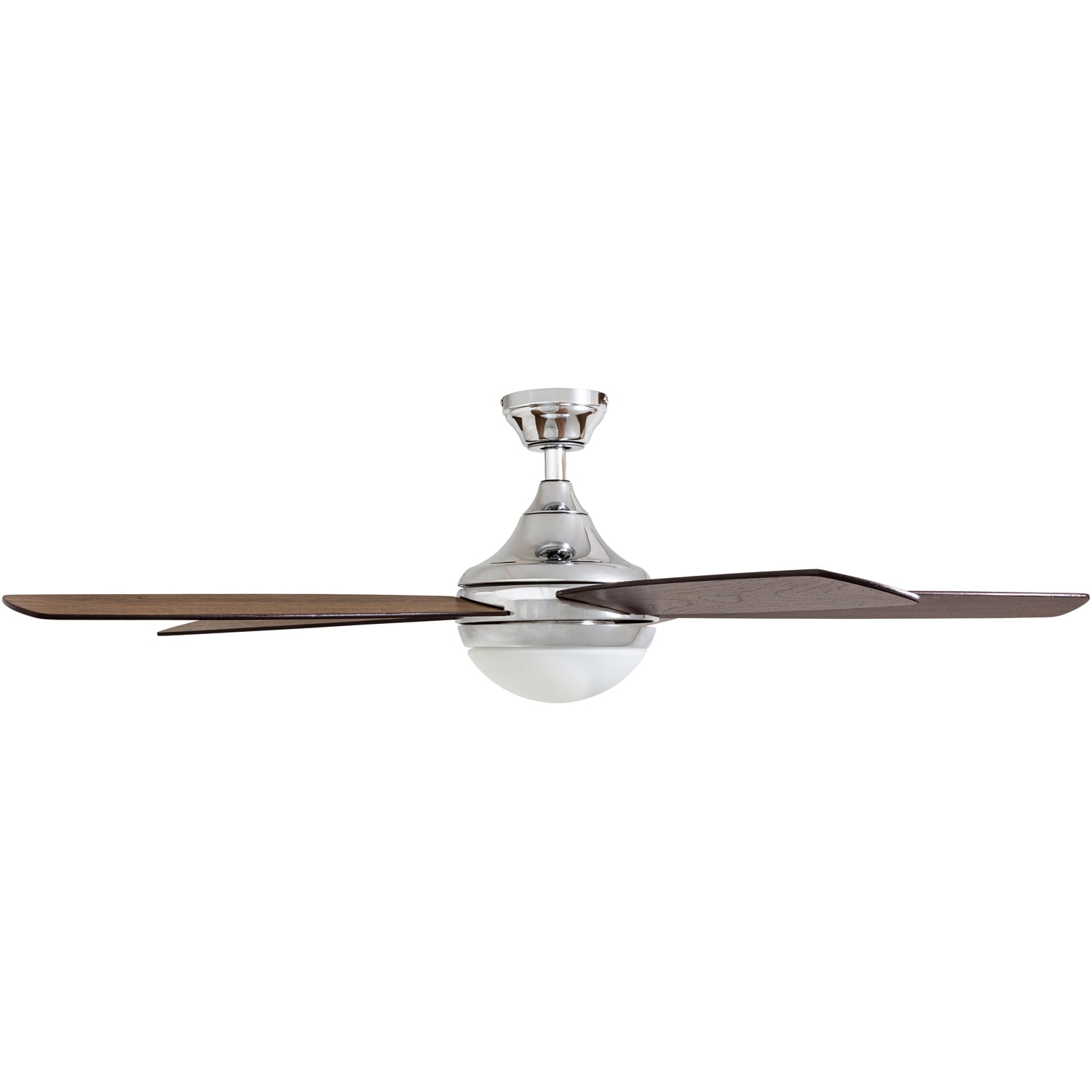 Prominence Home Ashby 52'' Chrome Contemporary Tri Mount Indoor Ceiling Fan