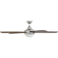 thumbnail image 5 of Prominence Home Ashby 52'' Chrome Contemporary Tri Mount Indoor Ceiling Fan, 5 of 7