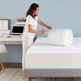 thumbnail image 4 of Sleep Innovations Memory Foam Dual Layer King Mattress Topper, 4 of 5