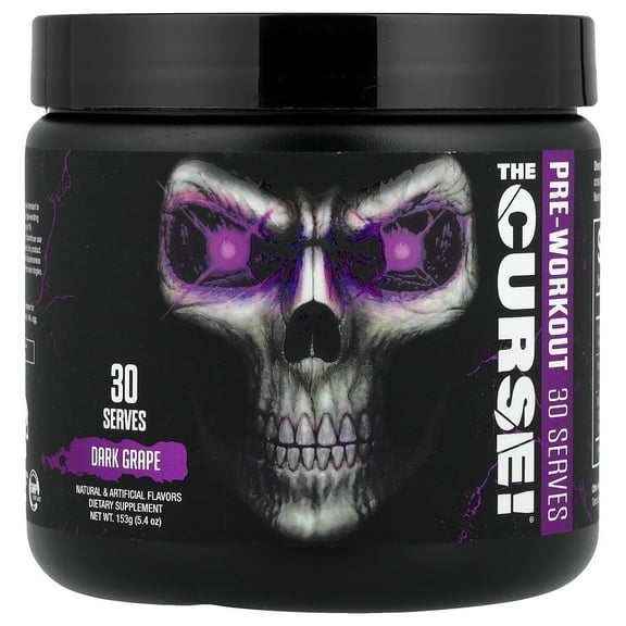 JNX Sports The Curse!®, Pre-Workout, Dark Grape, 5.4 oz (153 g)