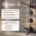 thumbnail image 3 of Matthews Fans - Irene-5 5-Blade 42 Inch Ceiling Fan In Contemporary and, 3 of 7
