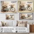 thumbnail image 4 of Designart "Bicycle Calm Pedaling II" Transportation Floater Framed Wall Art Print, 4 of 7