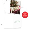 thumbnail image 2 of 20 Cartes de Note de Noël Adorables (4 x 5.12 Pouces) - Salutations en Vrac pour Chiots, Assorties (10 Designs, 2 Chacune) - Chiots Camions Rouges AM3375XSG-B2x10, 2 of 7