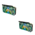 thumbnail image 1 of Monedero de mujer Sonducket con cremallera elegante reemplazo impermeable foto Clip tarjeta billetera de bolsillo con cordón Tipo Verde Tipo 3 2piezas, 1 of 6