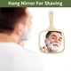 thumbnail image 5 of Espejo de Mano Único Bargains con Mango Espejo de Mano para Afeitado de Hombres Espejo Portátil de Viaje para Mujeres Madera, 5 of 7