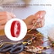 thumbnail image 3 of Advancent Cuerda elástica con cuentas, cuerda artesanal Flexible resistente al desgaste, línea de cuerdas multicolores transparentes resistentes al Artesanía Rojo Advancent HA064286-01, 3 of 6