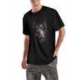 thumbnail image 3 of Unisex Graphic T Shirt for Men and Women, Cool Funny Dog Cat Shirt, Cotton Casual Streetwear Tee, Vintage Style Novelty Animal Lover Gift, 3 of 4
