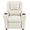 Cream, variant on Snugway Kids Recliner Chair, Contemporary Faux Leather with 2 Cup Holders, Hot Pink