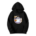 thumbnail image 3 of cocolona Womens Halloween Hoodie Long Sleeve Drawstring Graphic Sweatshirts Fall Winter Casual Loose Pullover Tops Halloween Sweatshirts, 3 of 4