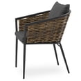 thumbnail image 3 of Silla para Exterior Tulum Rattan Sintentico Grupo Microtec Estructura Metal Todo Tipo Clima terraza Patio Resistencia UV y Salina, 3 of 8