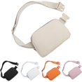thumbnail image 1 of HAHDAXIA Sacs Banane pour Femmes Hommes, Sac de Taille Mode Mini Bandoulière Ajustable pour Course, Randonnée et Voyage, Kaki, Petit, 1 of 6