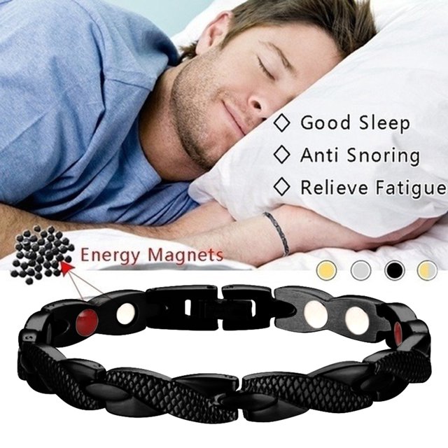 Imanes Pareja Pulseras Moda Terapia Magnética Pulsera Atención de Salud Joyería