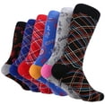 thumbnail image 5 of Marino Mens Dress Socks - Fun Colorful Socks for Men - Cotton Funky Socks - 6 Pack, 5 of 5