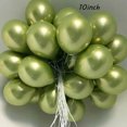 thumbnail image 3 of 18 piezas/juego de globos metálicos dorados, plateados y blancos, bolas de confeti para cumpleaños, globos de helio de aire, suministros festivos para fiestas en el hogar de Ramadán, 3 of 5