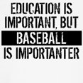thumbnail image 3 of CafePress - Baseball Is Importanter Baseball Jersey - Kids Cotton Baseball Jersey, 3/4 Sleeve Shirt, 3 of 4