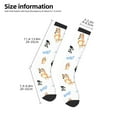 thumbnail image 2 of Johaoi Bluey Pattern Crazy Funny Stocking for Men & Women Colorful Fun Novelty Stockings Gifts for Adults Gag Gifts, 2 of 6