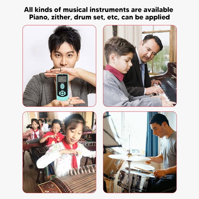 Rechargeable Metronome,Electronic Metronome Rechargeable High Electronic Metronomefor Guitar Electronic Metronome Reliable and Durable