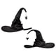thumbnail image 1 of Disfraces de Halloween para Mujeres, Sombreros de Bruja Grandes para Mascarada de Fiesta Accesorio de Cosplay, Disfraz de Bruja para Mujeres Punteado Gorra Negro Paño de Oxford para Halloween Diario, 1 of 6