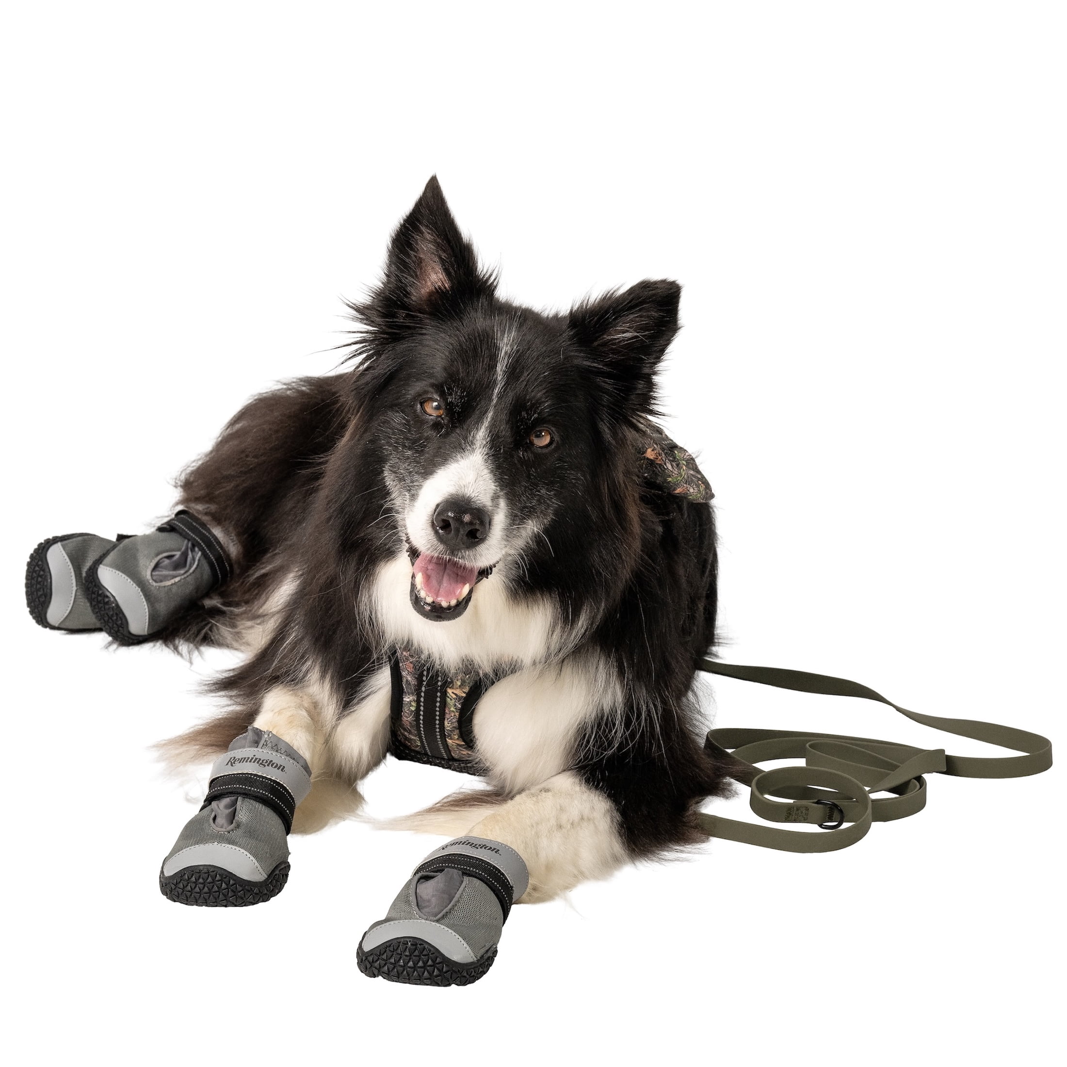 Remington Protective Pet Booties for Dogs, Sage, Size M, 4 Piece