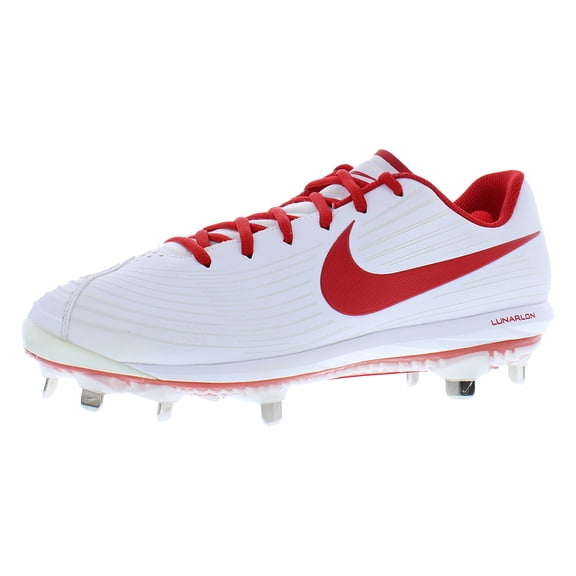 Nike Lunar Hyperdiamond 3 Pro Womens Shoes Size 10, Color: White/University Red