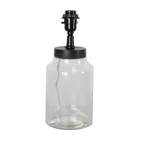 Mainstays Fillable Accent Glass Jar Table Lamp Base