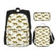 thumbnail image 1 of Disketp Leopard Print Mochila Estampada de Gran Capacidad con Lonchera y Estuche, Set de 3 Piezas para Estudiantes, 1 of 7
