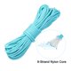 thumbnail image 3 of Cuerda de tienda de camping paracord reflectante Uxcell de 4mm de nailon, cuerda de guía azul claro de 50 pies, 3 of 6