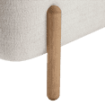 thumbnail image 5 of Bouclair Beige Padded Lift-Top Storage Bench, 5 of 5