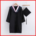 thumbnail image 4 of Ropa de licenciatura Vestido de graduación Estilo universitario Ropa de maestría Estudiantes universitarios adultos Vestido de graduación de ciencias y artes liberales femeninas, 4 of 5