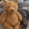 thumbnail image 1 of Oso de peluche de conejo blanco supersuave para niños, oso de peluche, muñeco de peluche, peluche de peluche, regalo de Navidad, 1 of 4