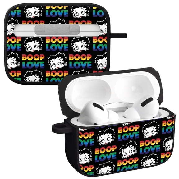 Betty Boop Pride HDX Case Cover Compatible with Apple AirPods Pro 1 & 2 (Boop Love) by Affinity Bands