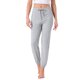 thumbnail image 1 of Pantalones de pijama de algodón para mujer INSPIRE CHIC con cordón, cintura elástica, rayas, pantalones de lounge y yoga con bolsillos M gris, 1 of 5