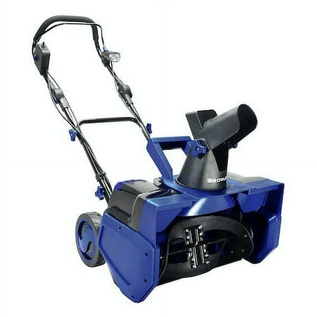 Snow Joe - 24V-X2-SB21 48-Volt iON+ Cordless Snow Blower Kit, W/ 2 x 4.0-Ah Batteries and Dual Port Charger | 21 in - Blue & Black