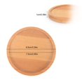 thumbnail image 2 of Bamboo Tray Flower Pot Holder Base Stander  Flower Pot Tray, 2 of 21