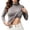 Dark Gray, variant on Women Modal Turtleneck Long Sleeve Shirts with Built-in Bra Padded High Neck Slim Fit Basic Undershirt Stretch Soft Thermal Base Layer Tops Brown S