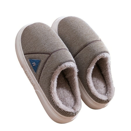 

NOKIO Men And Women House Slippers Non Slip Cotton Linen Indoor And Outdoor Home Slipper Sandals Open Toe Bedroom Breathable Shoes Men S Christmas Spirit House Shoes