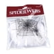 thumbnail image 2 of Telarañas de Halloween elásticas con 2 arañas falsas. Telaraña súper práctica para Blanco, 2 of 9
