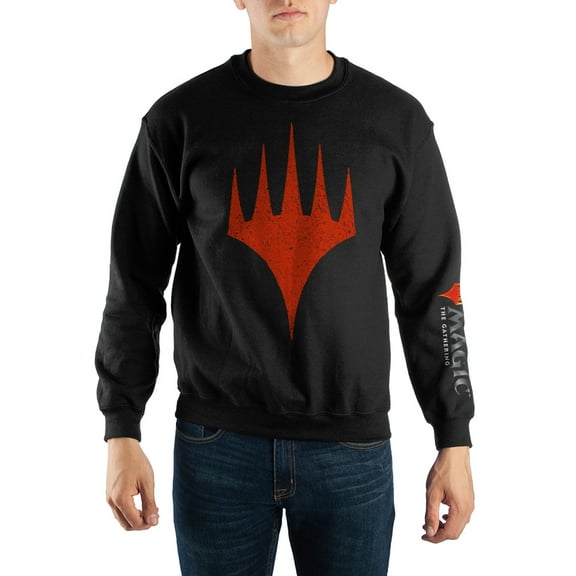 Magic the Gathering Symbol  Long Sleeve Shirt-Medium