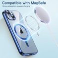thumbnail image 5 of JETech Electroplated Case for iPhone 14 Plus 6.7-Inch, Camera Lens Full Protection, Compatible with MagSafe Wireless Charging, Shockproof Soft TPU Phone Cover (Blue), 5 of 7