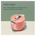 thumbnail image 4 of Petite Cooker - 2 Qt Ceramic Coated Pot - Free From Chemicals - Perfect for Rice, Grains, or Sauces - Perracotta, 4 of 7