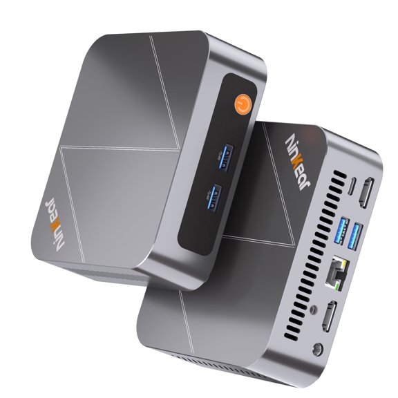 Ninkear M7 Gaming Mini PC with AMD Ryzen 5 7430U, 16GB RAM & 256GB SSD, Windows 11 Pro Desktop Computer Support 8K UHD/Wi-Fi 6/Bluetooth 5.2/USB 3.2